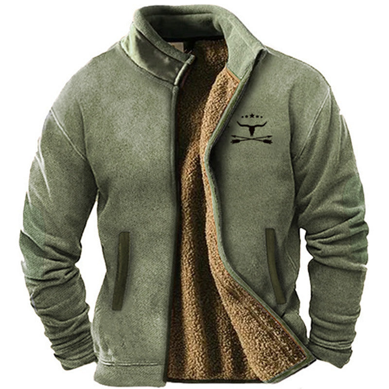 Lorenzo | Giacca In Pile Con Fodera Sherpa