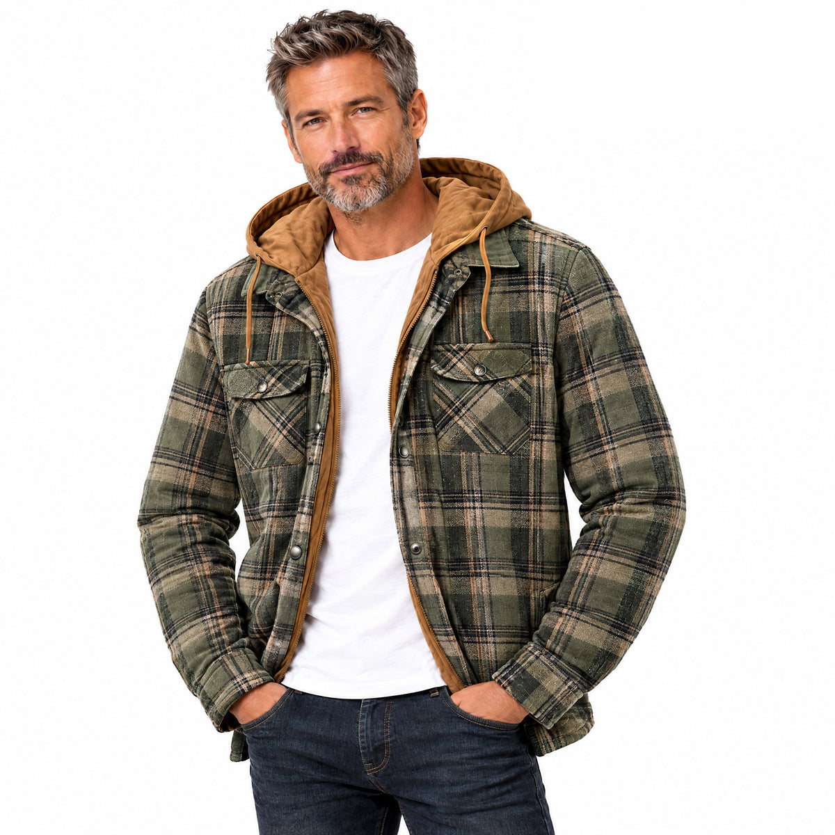 Nevio - Verde Oliva indossato