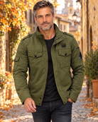Bruno giacca militare Verde Militare